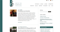 Desktop Screenshot of ecumenical-institute.org